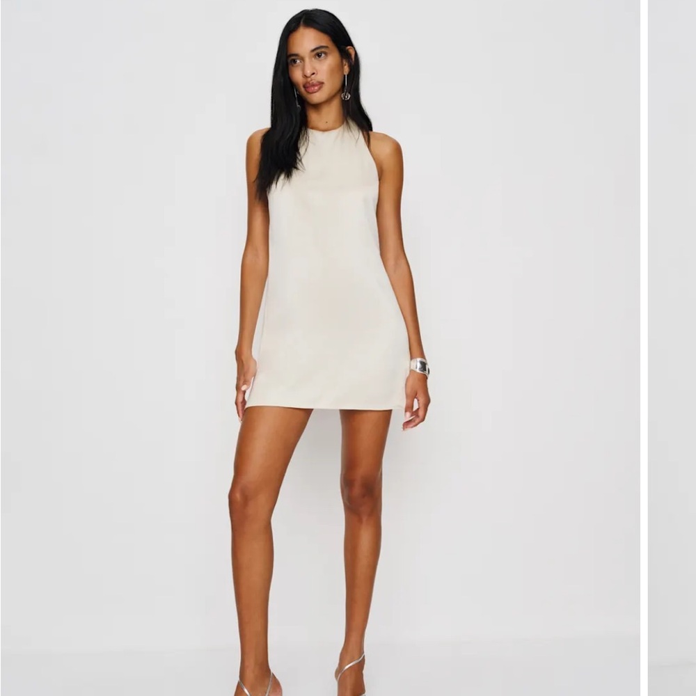 Reformation Avielle Silk Dress